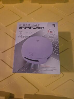 Sharper Image Desktop Vacuum - Lavender